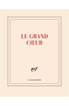 CARNET CARRE LE GRAND COEUR (PAPETERIE)