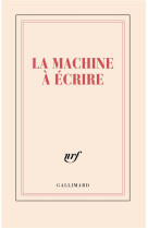 CARNET LA MACHINE A ECRIRE (PAPETERIE)