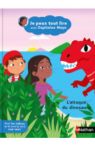 JE PEUX TOUT LIRE AVEC CAPITAINE MAYA - L-ATTAQUE DU DINOSAURE