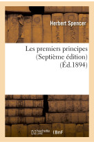 Les premiers principes (Septième édition)