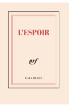 Carnet poche "L'Espoir" (papeterie)