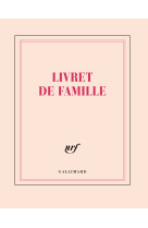 Carnet carré "Livret de famille" (papeterie)