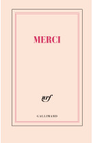 Carnet "Merci" (papeterie)