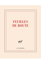 Carnet carré "Feuilles de route" (papeterie)