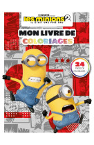 MINIONS 2 -Mon livre de coloriages