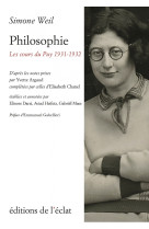 Philosophie - Les cours du Puy 1931-1932