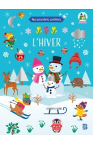 Mes autocollants scintillants Hiver