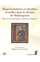 REPRESENTATIONS ET IDENTITES SEXUELLES DANS LE THEATRE DE SHAKESPEARE