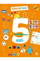 Le livre de jeux : 5 ans