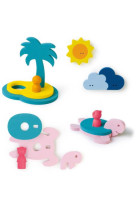 PUZZLE DE BAIN ILE AU TRESOR