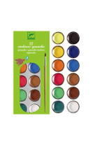 12 PASTILLES GOUACHE - CLASSIQUE