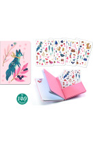 DUO PETITS CARNETS STICKERS - LUCILLE