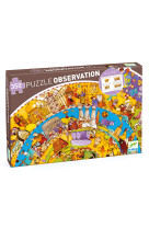 PUZZLE OBSERVATION HISTOIRE+LIVRET 350PCS