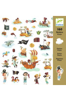 160 STICKERS PIRATES