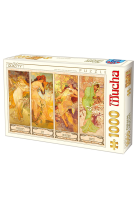 MUCHA - SEASONS D TOYS PUZZLE