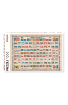 PUZZLE - DRAPEAUX - 1000P