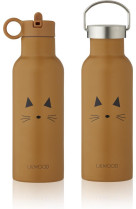 NEO WATER BOTTLE - CAT MUSTARD