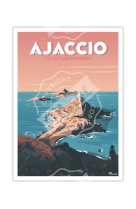 AFFICHE AJACCIO  LES ?LES SANGUINAIRES 