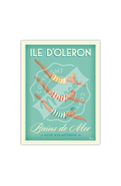 AFFICHE BAINS DE MER ILE D-OLERON