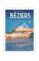 AFFICHES MARCEL SMALL EDITION - BEZIERS- 30X40CM