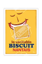 AFFICHES MARCEL SMALL EDITION - LE BISCUIT NANTAIS 30X40CM 350 G/M² 