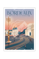 AFFICHES BORDEAUX PLACE DE LA COM?DIE 50X70CM