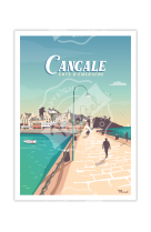 AFFICHES MARCEL SMALL EDITION - CANCALE-  30X40CM 350 G/M?