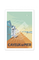 AFFICHE MARCEL - CAYEUX-SUR-MER - 30X40CM