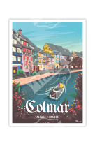 AFFICHES MARCEL SMALL EDITION - COLMAR - 30X40CM