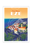 AFFICHES MARCEL SMALL EDITION - EZE - 30X40CM