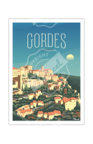 AFFICHES MARCEL TRAVEL SMALL GORDES