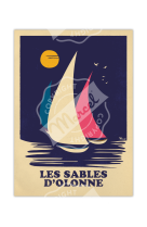 AFFICHES MARCEL SMALL EDITION - LES SABLES D-OLONNE 30CM X 40CM 350 G/M?