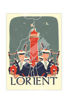 AFFICHES MARCEL - LORIENT-30X40CM 350 G/M²