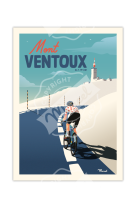 AFFICHE MONT VENTOUX 30X40CM