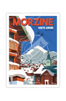 AFFICHE MORZINE HAUTE SAVOIE