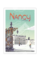 AFFICHES MARCEL SMALL EDITION - NANCY LORRAINE - 30X40CM