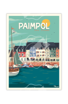 AFFICHE PAIMPOL C?TES D-ARMOR