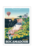 AFFICHES MARCEL - ROCAMADOUR - 50X70CM 350 G/M?