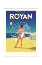 AFFICHES MARCEL SMALL EDITION - ROYAN 30CM X 40CM 350 G/M?