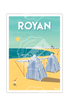 AFFICHES MARCEL SMALL EDITION - ROYAN 2 - 30X40CM 350 G/M?