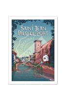 AFFICHE MARCEL SMALL SAINT JEAN PIED DE PORT