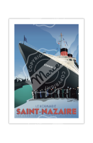 AFFICHES MARCEL SMALL EDITION - SAINT-NAZAIRE LE NORMANDIE 30CM X 40CM 350 G/M?