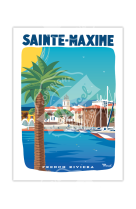 AFFICHE SAINT MAXIME