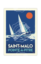 AFFICHES ST MALO / POINTE-A-PITRE 350 G/M?