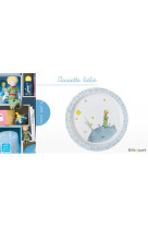 ASSIETTE BEBE BLEU PETIT PRINCE 21 CM.