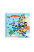 CARTE PUZZLE EUROPE