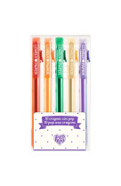 5 CRAYONS CIRE POP