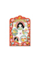 5 BADGES MISA - COFFRET BIJOUX