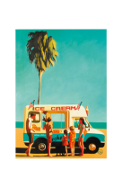 30X40 CM EMILIE ARNOUX 011 ICE CREAM TRUCK