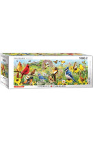 PUZZLE PANORAMIQUE OISEAUX